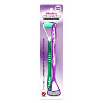 Plackers Tongue Cleaner, 2 Count