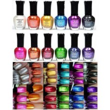 Kleancolor Esmalte de uñas - impresionante metálico del mismo tamaño de la laca Lote de 12 piezas Set Cuidado Corporal / Belleza