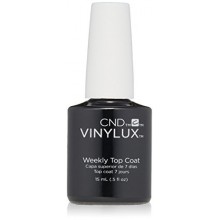 CND Vinylux semanal Top Coat Esmalte de uñas, 0,5 oz