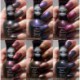 NEW KLEANCOLOR 3D DUOCHROME NAIL POLISH LOT OF 6 LACQUER THE CHROMATIC ERA KNP17 + FREE EARRING by Kleancolor