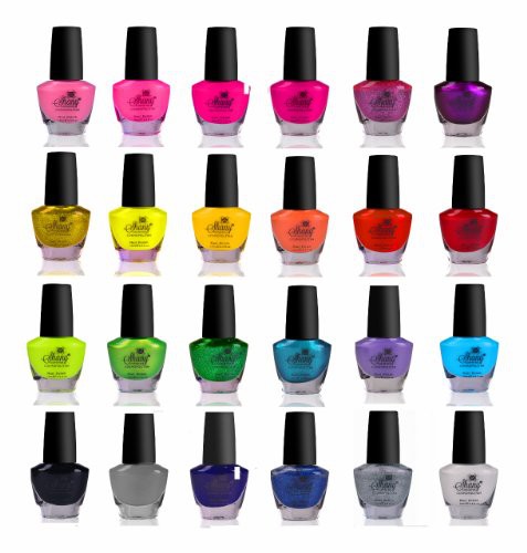 Buy SHANY Nail Polish Set - Nail Lacquer Quick Dry, Full Size, Vibrant,  Colorful, Trendy, Semi Glossy, Shimmery, Matte Nail Polish Set - 12 Colors  - Earth Collection Online at Lowest Price