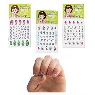 12 Conjuntos de uñas Arte Decal