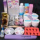 Expédié CA, USA 20 en 1 Nail Art Rose Clear White UV Kit Gel Guide Tampon Brosse UV Toe Seperator Glitter Powders outil