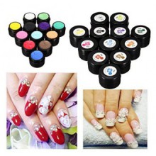 3D Gel UV Manucure Sculpture design Nail Art Tip Glue Creative Décoration 12 Couleurs (Couleur: 3) par Lovestore2555