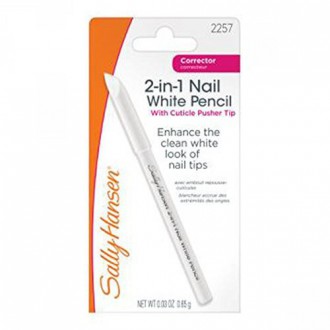 Sally Hansen 2-in-1 Nail White Pencil with Cuticle