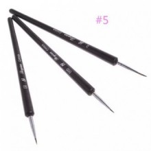 Iebeauty®Nail Art Pinceaux- Professional Nail Art Pinceaux- Sable Nail Art Pinceau, Detailer, Liner ** Ensemble de 3