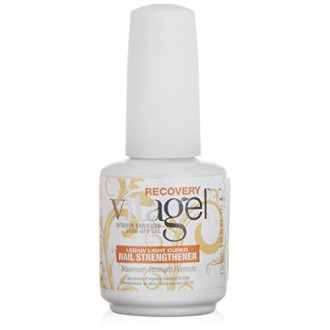 Gelish Vitagel Recuperación de LED / UV fortalecedor de uñas curado, 0.5 onzas