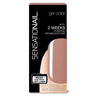 SensatioNail clavo del color del polaco del gel, Macchiato 73000, 0.25 onzas líquidas / 39mL + manicura del palillo