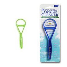 Tongue Cleaner - Neon Green Plastic