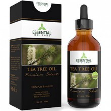 El aceite del árbol del té - Grado Terapéutico 45% terpineno-4-ol (Australia) - 1 fl oz con vidrio con gotero - Premium Select a