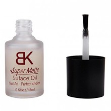 Sankuwen 15 ML de uñas de arte polaco Super Magic helada mate superficie del aceite Top Coat