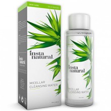 InstaNatural Eau Micellaire - Doux Nonrinse Facial Cleansing &amp; Simple Démaquillant - Solution de soins de la peau naturelle 