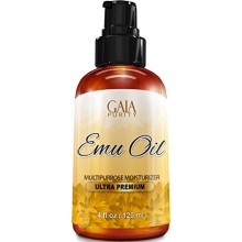 L'huile d'émeu - Grand 4 oz - Best Natural Oil pour le visage, la peau, la croissance des cheveux, vergetures, cicatrices, Nails