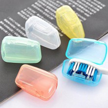 Cap caso de la cubierta Cabeza de viajes 5PCS Cepillo de dientes caminata camping Brush Cleaner Proteger