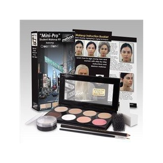Mehron Mini-Pro Kit de maquillage étudiant FAIR / OLIVE FAIR - Théâtre et Stade