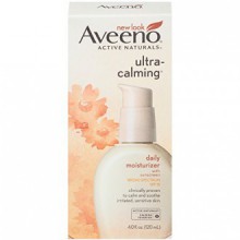 Aveeno Ultra-calmante hidratante diaria con un amplio espectro SPF 15, 4 Fl. Onz.