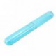 Vogholic 8.3" Long Travel Portable Clear Teal Toothbrush Holder Case Box