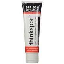 thinksport SPF 50 Plus Sunscreen, 3 Ounce (emballage peut varier)