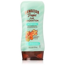 Hawaiian Tropic seda hidratación hidratante Protección Solar After Sun Loción - Coco Papaya, de 6 onzas