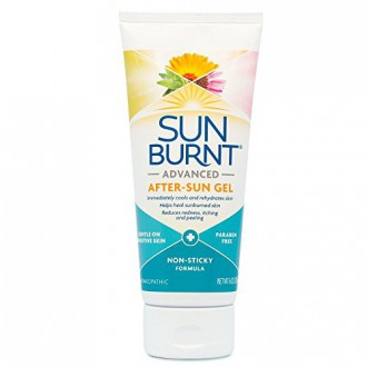 Quemado por el sol Sun avanzada de recuperación después del sol gel 6 oz, enfriando de forma instantánea, ultra hidratante, el a