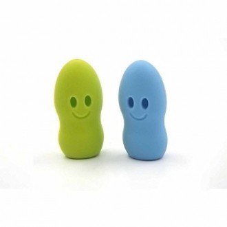 2 Pcs Portable Silicone Anti-bacterial Toothbrush Head Cover Lid for Travel Camping Outdoor Activities Random Color