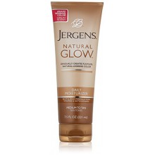 Jergens Glow Hydratant quotidien Med Tan, 7.5 Ounce, Packaging May Vary