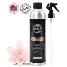 Autobronceador - spray de bronceado sin sol w / Ácido Hialurónico y Aceites orgánicos - auto Aceite Seco Tan Natural - Para atra