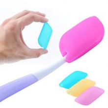 Lot de 6 - Portable Silicone Brosse Housse de protection Head Voyage - Gardez Germs nuisibles loin de votre brosse à dents -