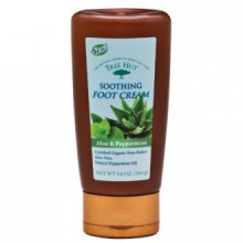 Crème Pieds Arbre Hut Apaisant, Aloe et menthe poivrée, 5,8-Ounce