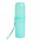 Fanmeili SN2102 Plastic Toothbrush Case / Holder for Travel Use, Sky Blue