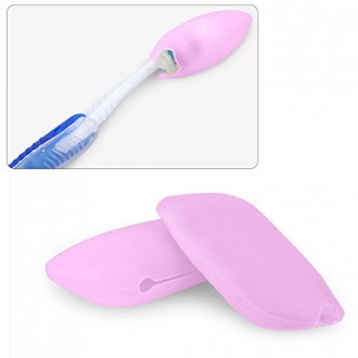 Délicieux SAM® Toothbrush Silicone Couvre Case grand pour la maison Traveling, et d'autres activités en plein air Pack de 3 (ros