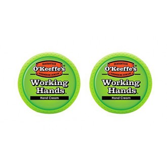 O'Keeffe's Working Hands Hand Cream, 3.4 oz., Jar, (Pack of 2)