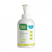 Main Moussant Cleanwell All-naturelle Sanitizer, parfum original, 8-Ounce (Pack de 3)