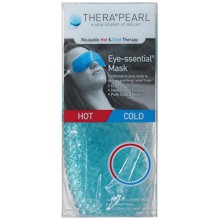 TheraPearl Eye-ssential Mask, Reusable Hot Cold Therapy Eye Mask with Gel Beads