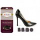 Black Clickless® Heel Protectors