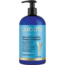 PURA D'OR Hair Loss Prevention Therapy Conditioner, 16 Fluid Ounce