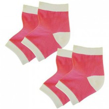 Bodiance Gel Heel Socks for Moisturizing Repair & Healing of Cracked, Dry, Rough Skin on Feet(2 pairs)