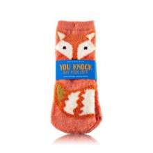 Bath & Body Works Shea Infused Lounge Socks You Knock My Fox Off