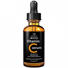 La vitamina C Suero de belleza, 2 fl. oz - 20% orgánico Vit C + E + Ácido Hialurónico