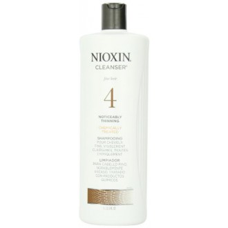 Nioxin Cleanser, System 4 (Fine/Treated/Noticeably Thinning), 33.8 Ounce