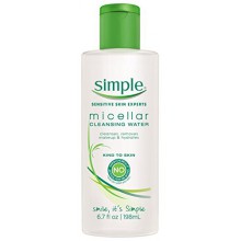 Simple Eau Démaquillante, Micellaire - 6,7 oz