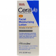 CeraVe Moisturizing Facial Lotion AM, SPF 30, 3 Ounce