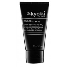 Kyoku For Men Hidratante Facial SPF 15 | Cuidado de la piel para los hombres que le ayudarán con el tratamiento del acné para lo