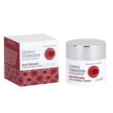 Control correctivo anti-arrugas de la cara y cuello crema, 2 onza