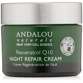 Andalou Naturals resvératrol Q10 Night Repair Cream, 1.7 Ounce