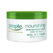 Simple Kind Cream Skin, Nourrissant 24 Heure Jour et Nuit 1,7 oz