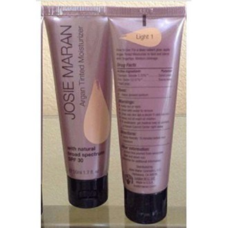Josie Maran Argan Hydratant Teinté avec FPS 30 (50 ml / 1,7 onces liquides) (Light 1)