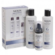 Nioxin System 6 - 3 Sistema Parte adelgazamiento Kit moderadamente duro [. Varios]