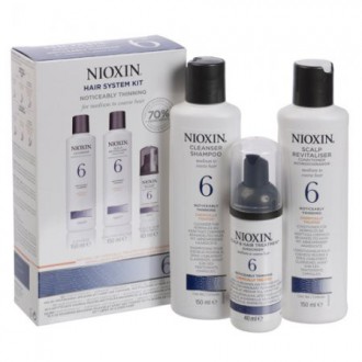 Nioxin System 6 - 3 Part System thinning medium coarse Kit [Misc.]