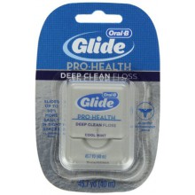 Oral-B Glide Pro-Santé Deep Clean Refroidir Mint Flavor Floss, 40 m (Pack of 6)